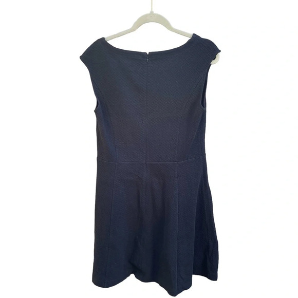 LOFT QUILTED LITTLE BLACK DRESS - Picture 2 of 3